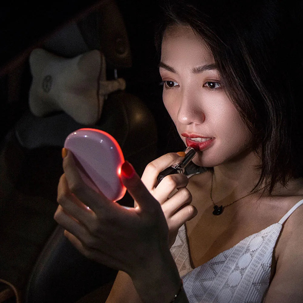 Mini Rechargeable Compact LED Makeup Mirror