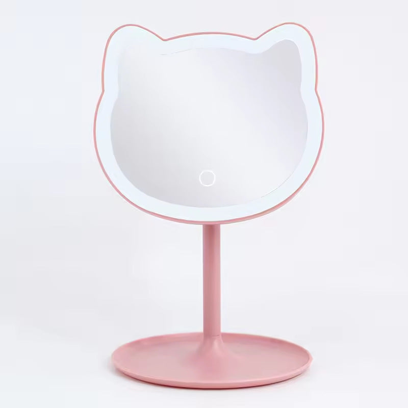 Hello Kitty Makeup Standing Mirror with LED Light