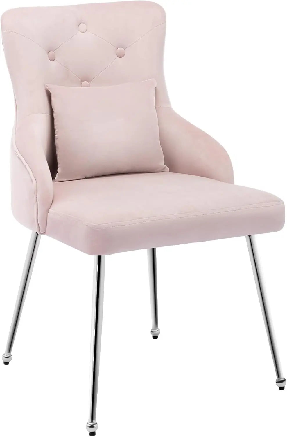 Modern Armless Desk Vanity Chair
