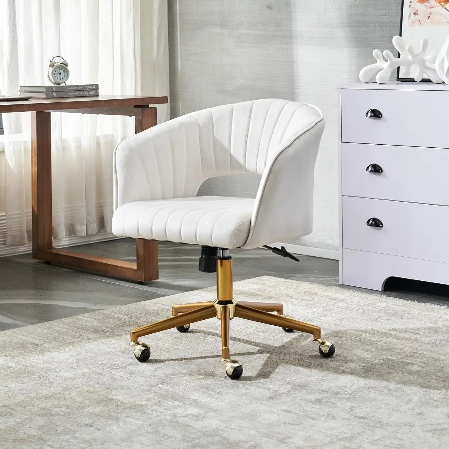 360° Rotating Vanity Desk Swivel Chair