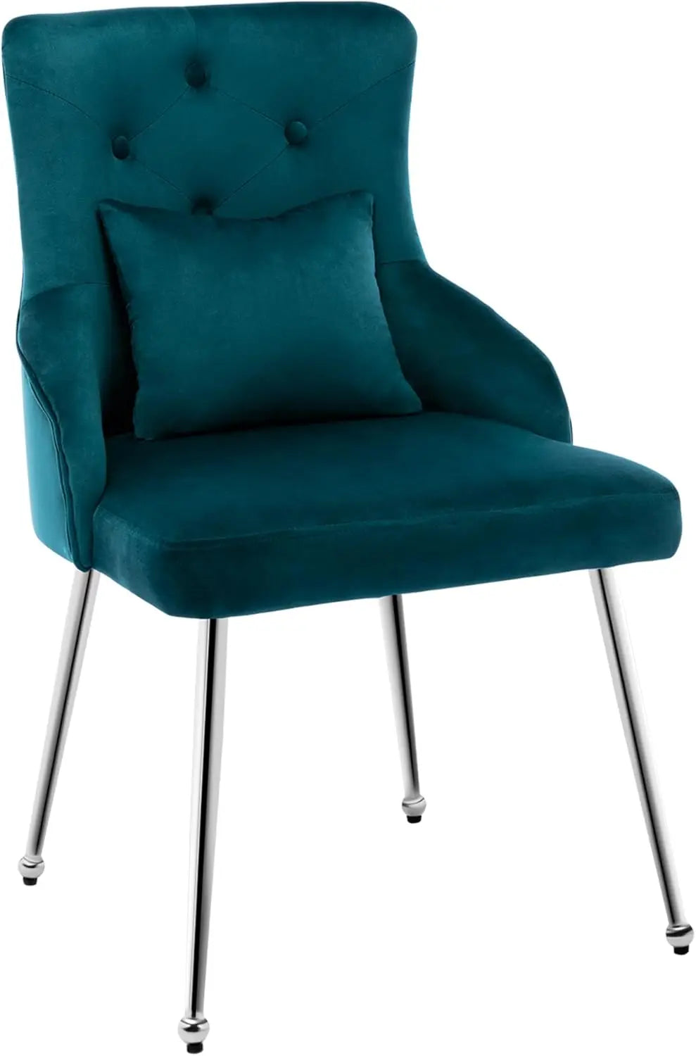 Modern Armless Desk Vanity Chair
