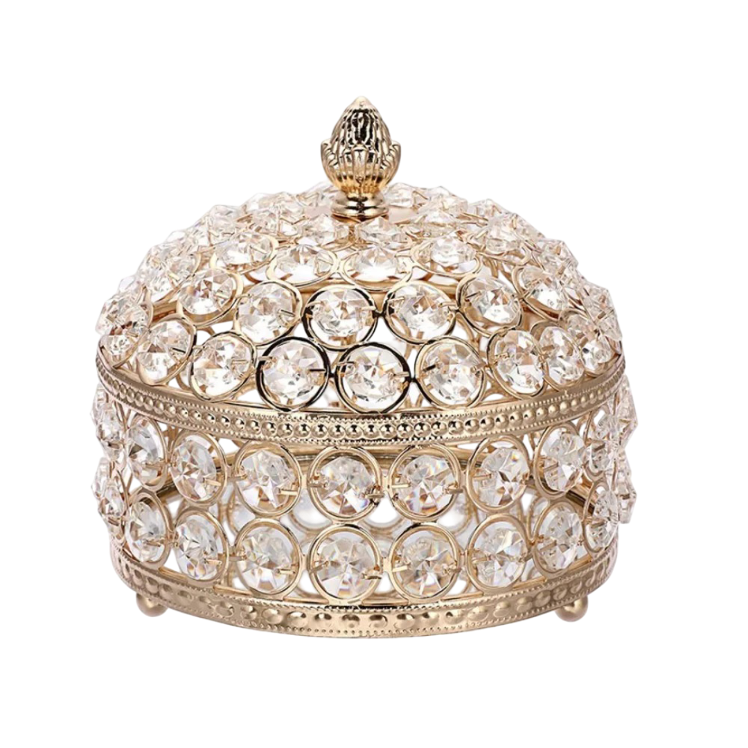 Luxury Crystal Jewelry Box