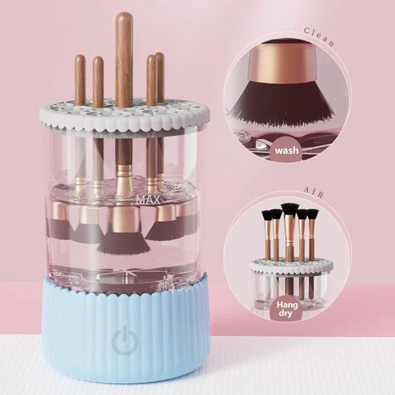 Automatic Makeup Brush Cleaner