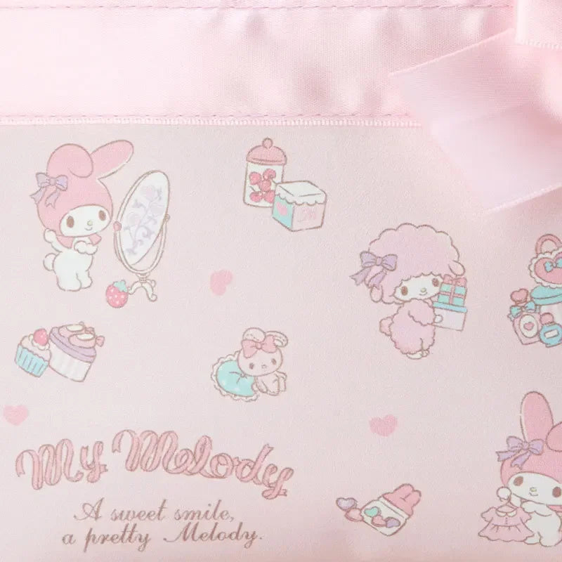 Sanrio - Cinnamoroll Synthetic Leather Makeup Travel Bag