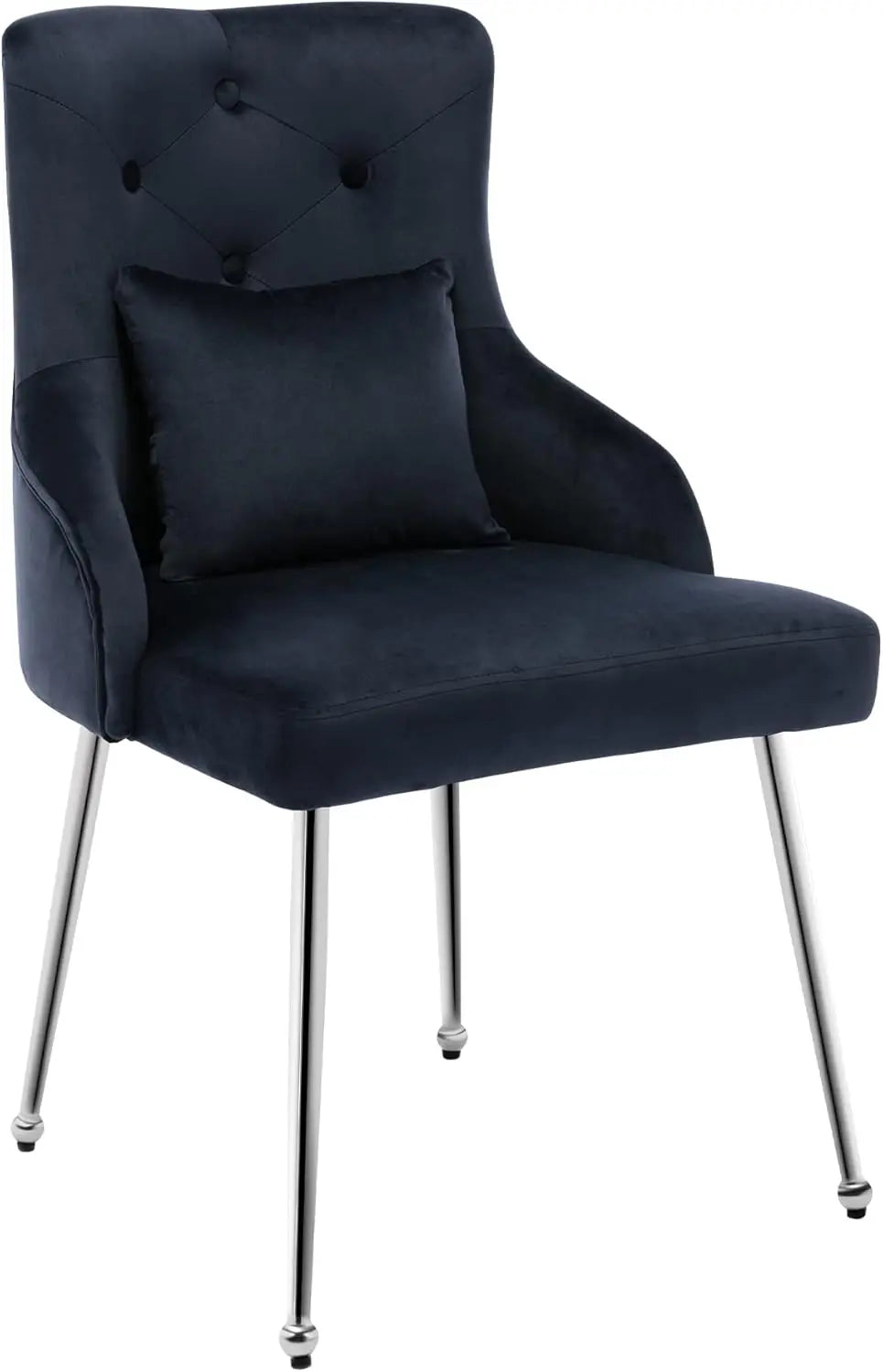 Modern Armless Desk Vanity Chair