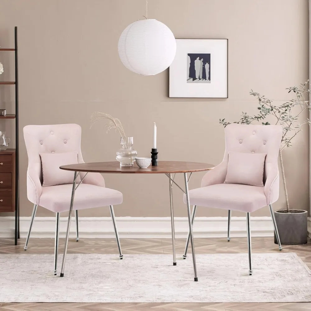 Modern Armless Desk Vanity Chair