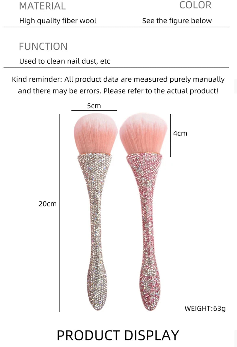 Rhinestone Brush For Manicure