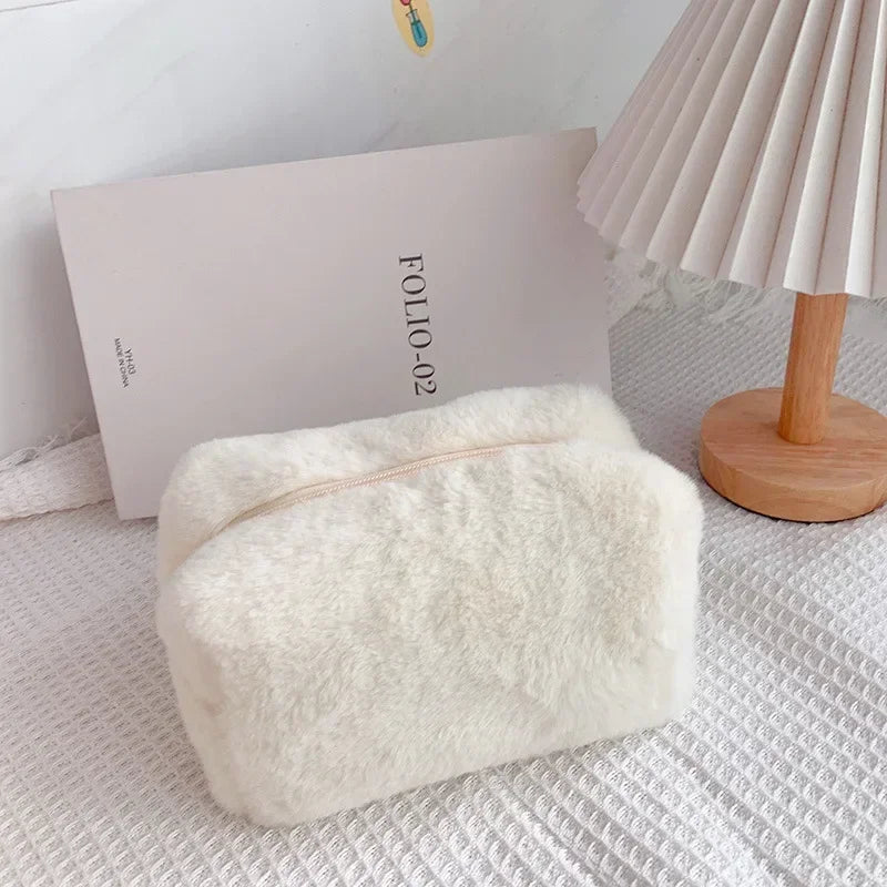 Fur Makeup & Cosmetic Travel Bag