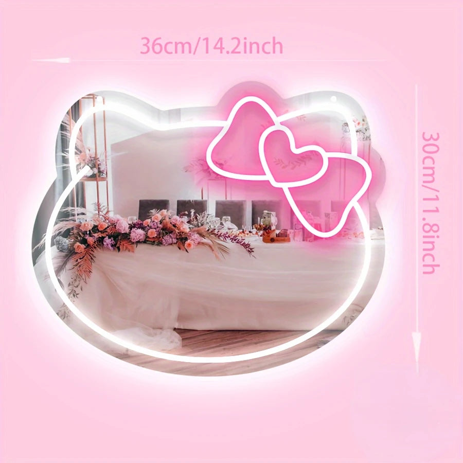 Hello Kitty Neon Vanity Mirror