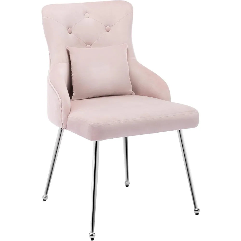 Modern Armless Desk Vanity Chair