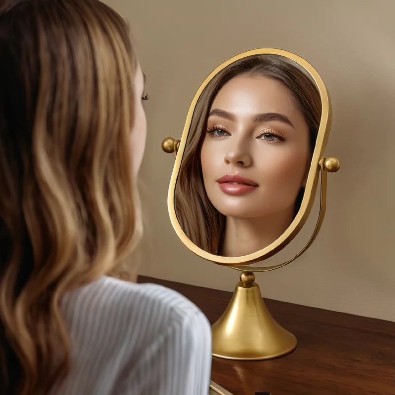 Luxury Oval Style Vanity Mirror for Dressing Table Mirror