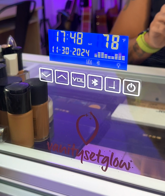 Glam and Glow Vanity Set: The Ultimate Smart Beauty Station