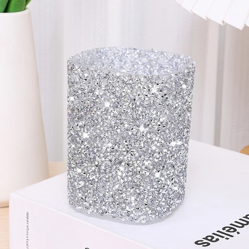 Sparkling Makeup Brush Holder