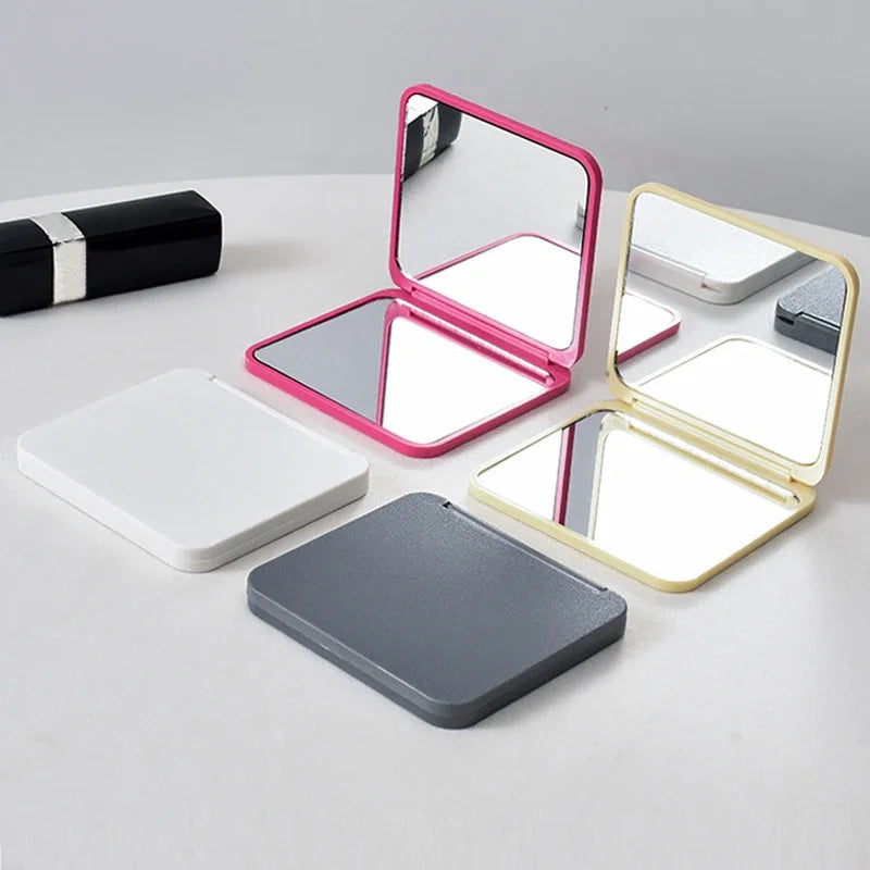Double-Sided Compact Makeup & Cosmetic Mirror