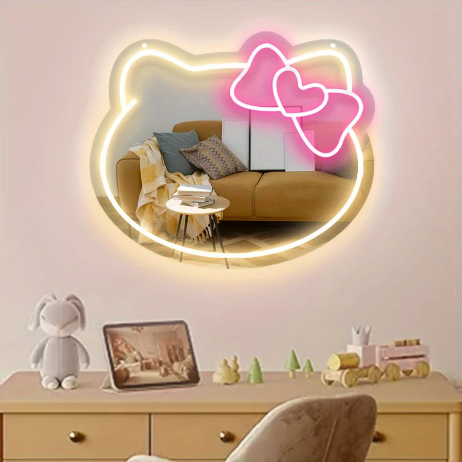 Hello Kitty Neon Vanity Mirror