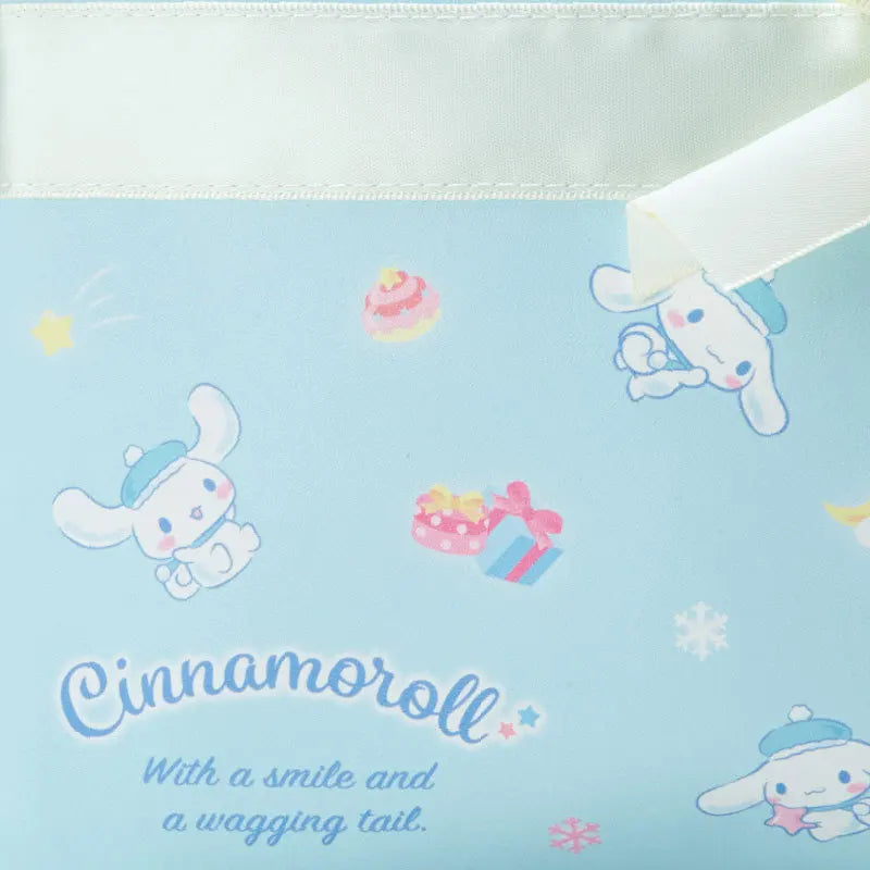 Sanrio - Cinnamoroll Synthetic Leather Makeup Travel Bag