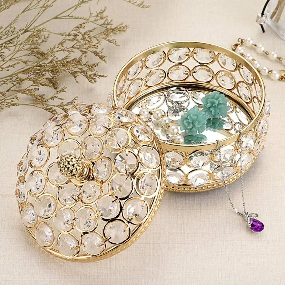 Luxury Crystal Jewelry Box