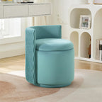 360° Swivel Dressing Table Stool - Teal
