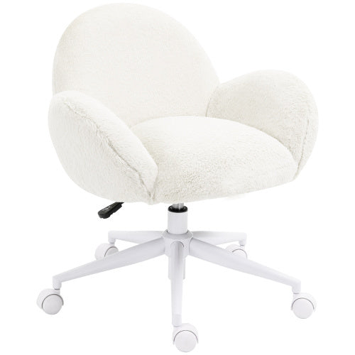 Cute Fluffy Vanity Desk Chair