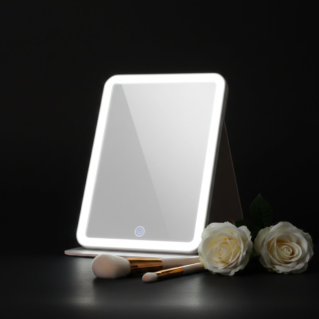 Tabletop Makeup Mirror - 9 Inches
