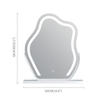 Vanity Makeup Mirror with LED Light and cloud Style
