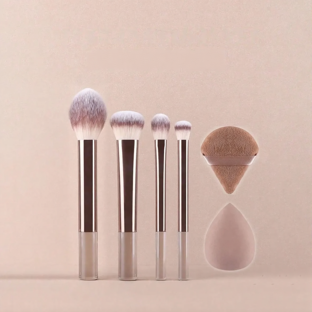 Professional Makeup Brush Set with Sponges