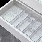 Luna Clear Acrylic Vanity Drawer Organizer Set