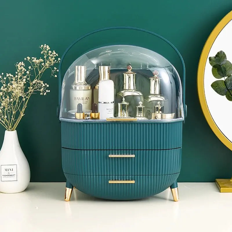 Large Capacity Makeup Organizer With Drawer