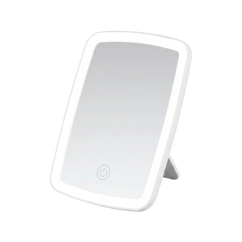 Compact Tabletop LED Makeup Mirror
