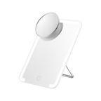 Compact Tabletop LED Makeup Mirror With 10X Magnification