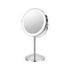 Rechargeable Double-Sided Makeup Mirror - 8 Inches