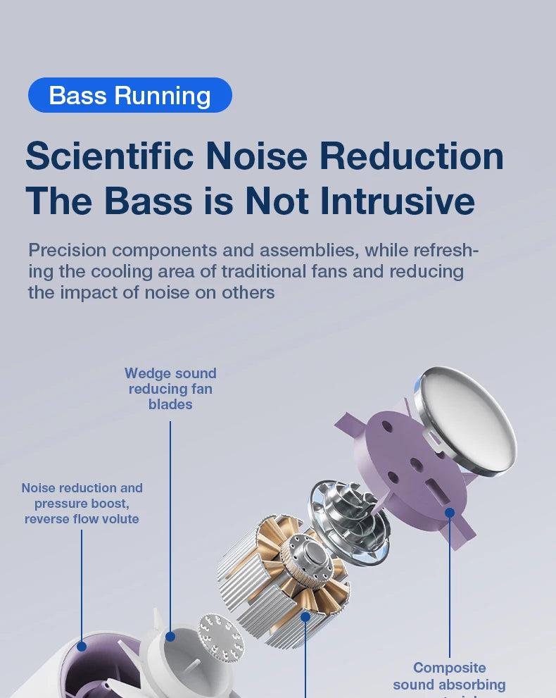 Handheld High-efficiency Cooling Fan