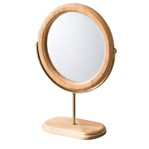 Solid Wood Premium Makeup Mirrors