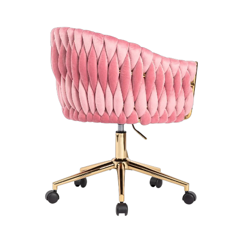Swivel Vanity Desk Chair - Pink