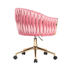 Swivel Vanity Desk Chair - Pink