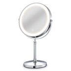8 Inch Portable Vanity Makeup Mirror With 10X Magnifying