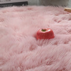 Artificial Sheepskin Vanity Chair Carpet Mat