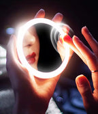 Mini Rechargeable Compact LED Makeup Mirror