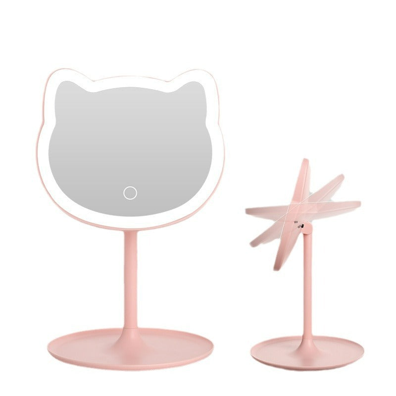 Hello Kitty Makeup Standing Mirror with LED Light