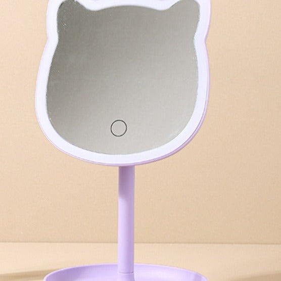 Hello Kitty Makeup Standing Mirror with LED Light