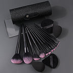 Makeup Brush Set - 17 Pcs