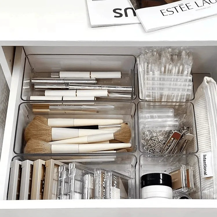 Vanity Desk Drawer Organizer Trays
