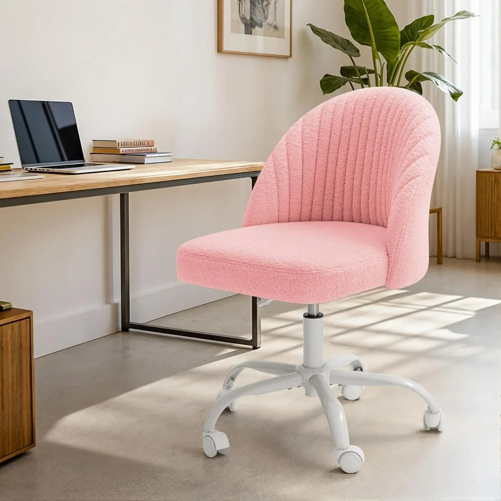 Armless Cute Vanity Chair