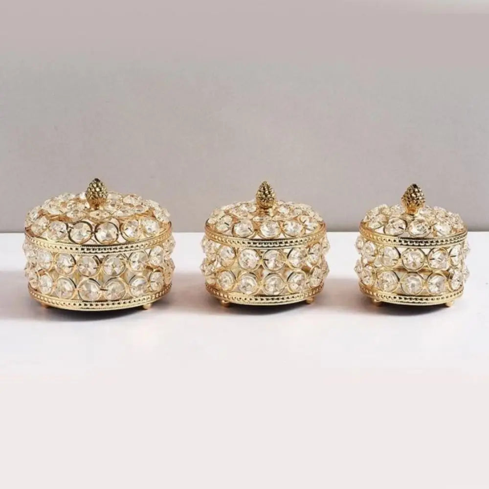 Luxury Crystal Jewelry Box