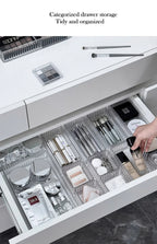 Luna Plastic Vanity Drawer Makeup Organizer