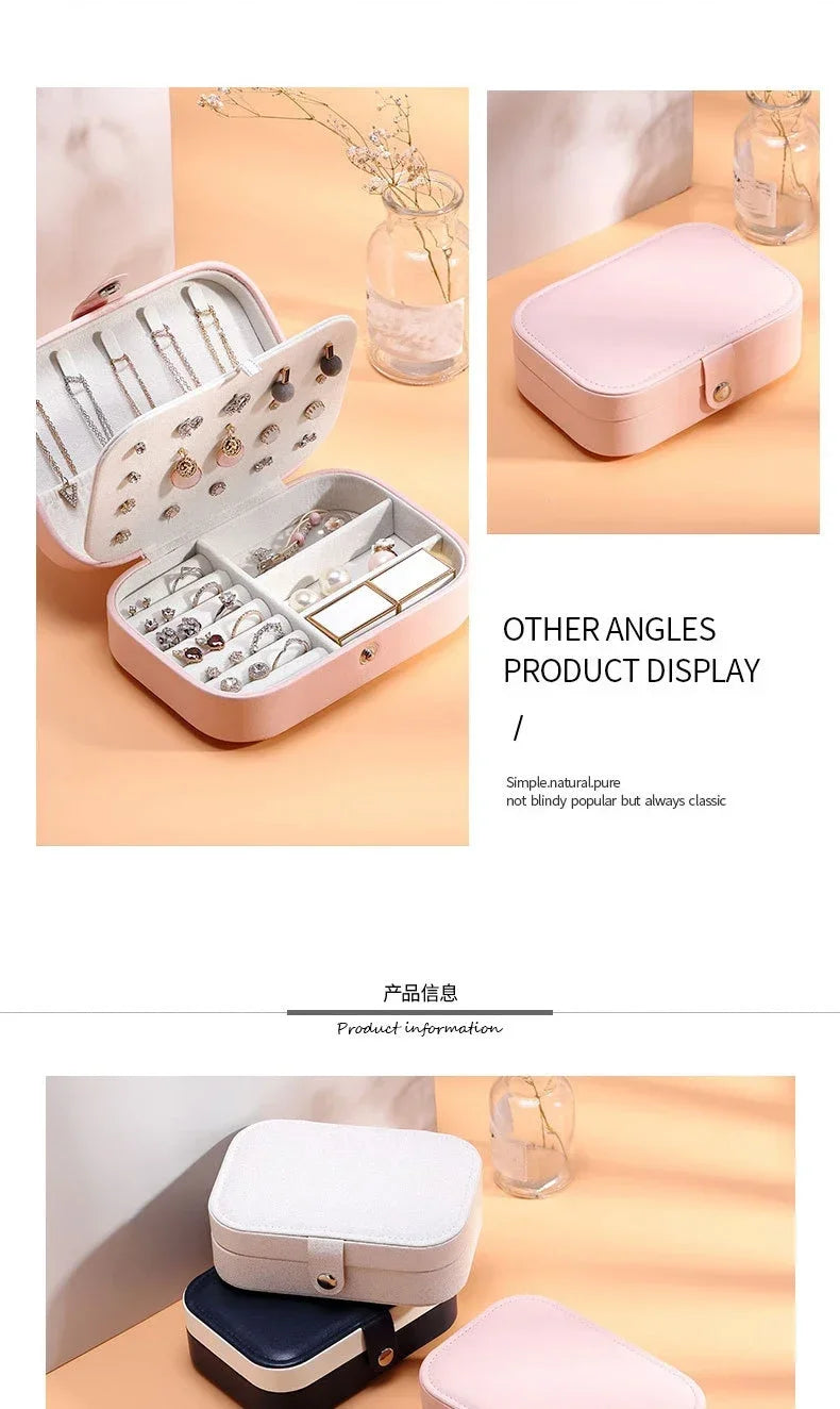 Portable Jewelry Box & Organizer