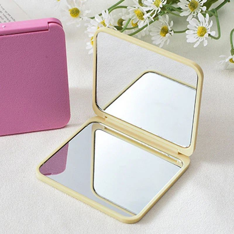 Double-Sided Compact Makeup & Cosmetic Mirror