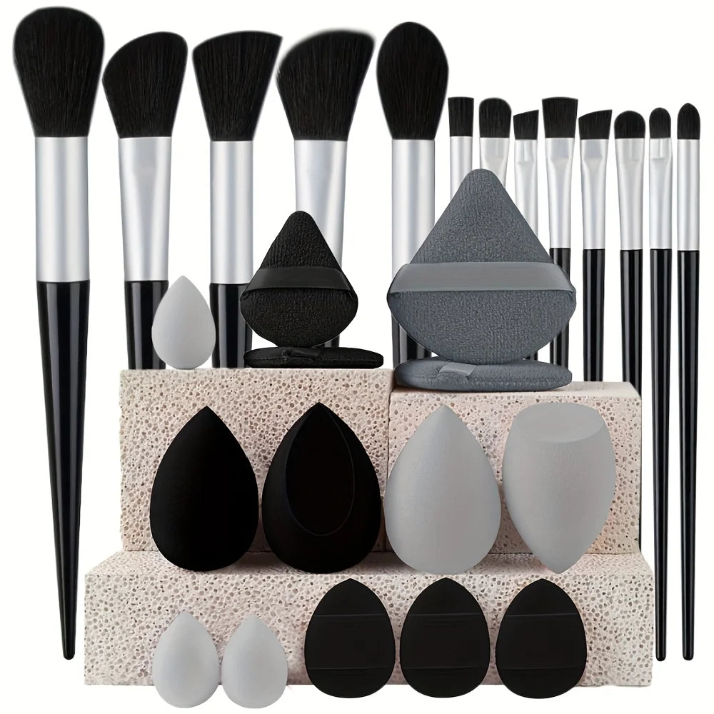 Professional Makeup Kit Brushes & Sponges [27pcs]