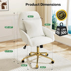 Vanity Chair with Pillow