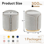 Round Vanity Stool